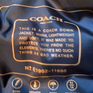 Coach puffer vest women’s